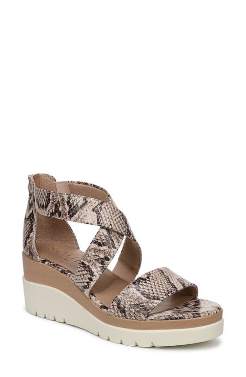 Goodtimes Platform Wedge Sandal - Wide Width Available (Women)