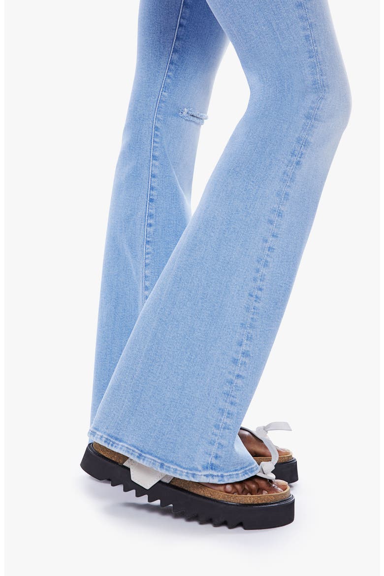 The Super Cruiser High Waist Flare Jeans, Alternate, color, SUN DRENCHED