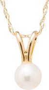 Mignonette Pearl Pendant Necklace