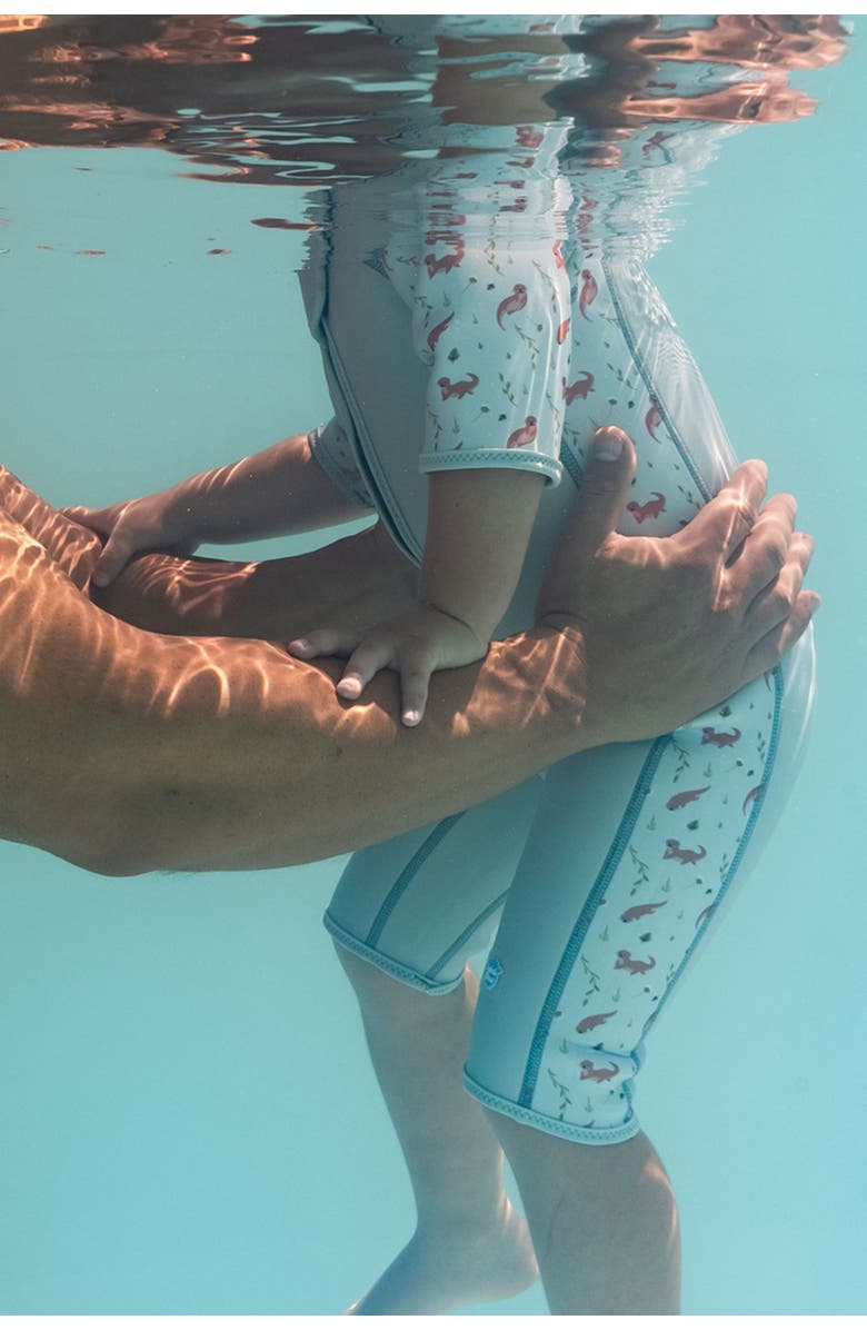 Splash About Kids Neoprene Shorty Wetsuit, Alternate, color, Playful Otters