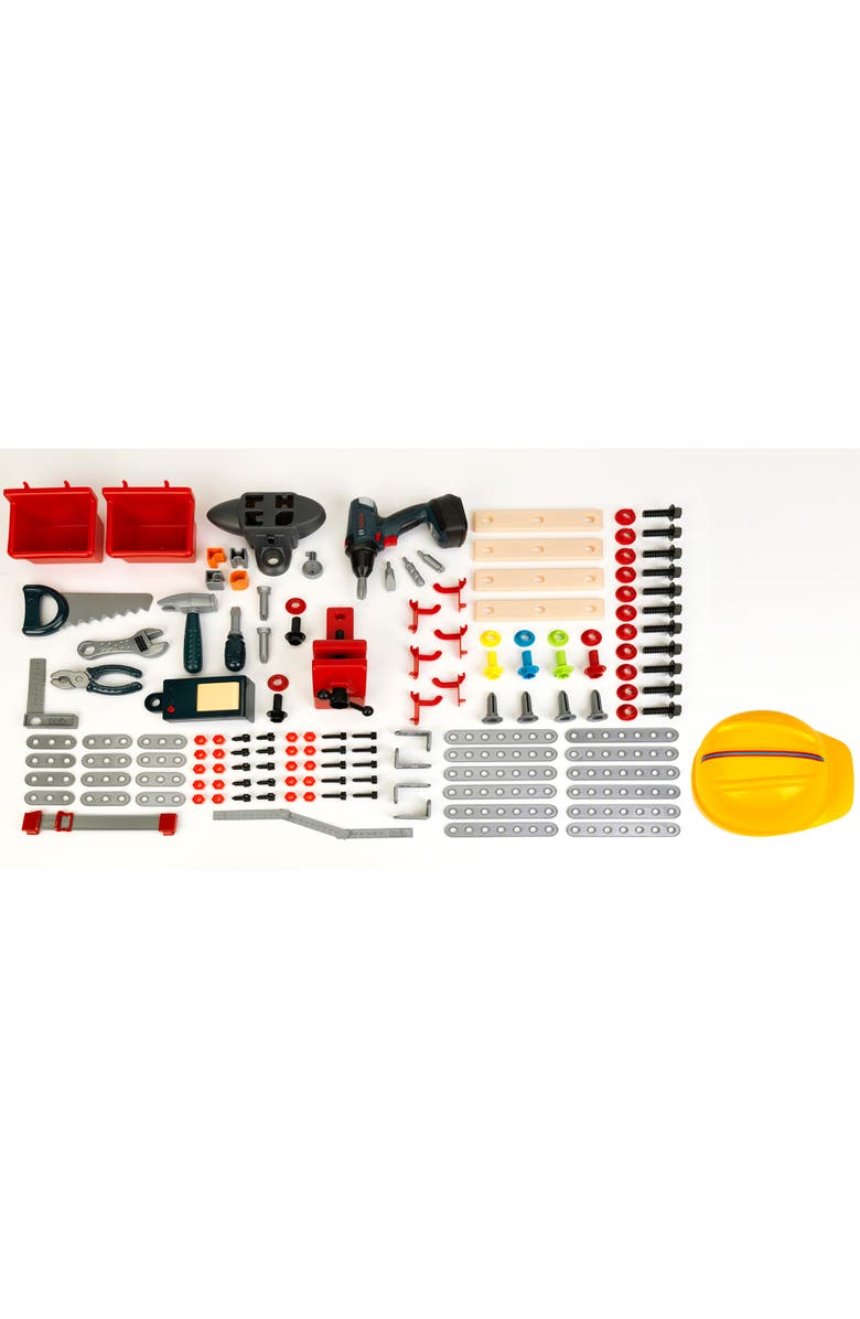 BOSCH Klein Theo Bosch Workstation Workbench Premium Toys for Kids Ages 3 Years & Up, Alternate, color, 