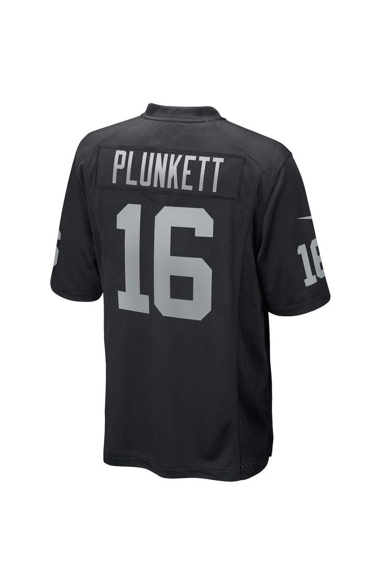 Nike Men's Nike Jim Plunkett Black Las Vegas Raiders Game Retired Player Jersey, Alternate, color, 