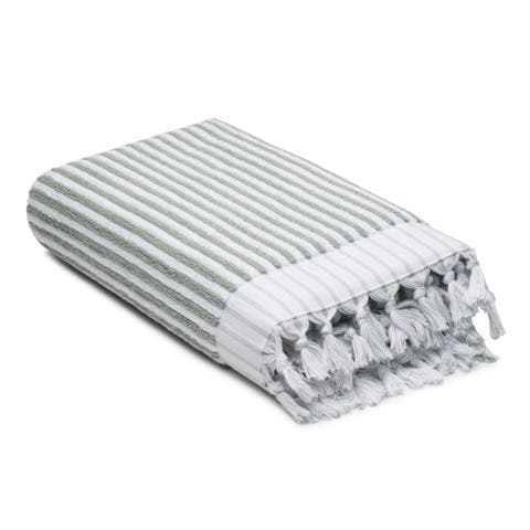 Stripes Turkish Cotton Terry Bath Towel