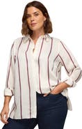 Live Unlimited Regular Fit Striped Shirt