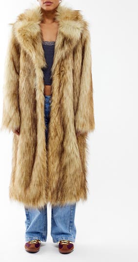 Faux shops Fur Coat