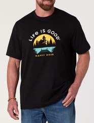 LIFE IS GOOD Big & Tall Happy Hour Graphic T-Shirt