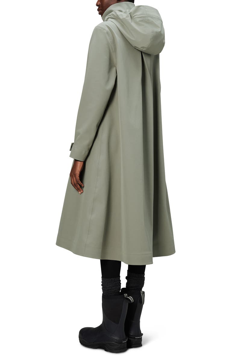 Rains Suva Vision Softshell A-Line Jacket, Alternate, color, Drift