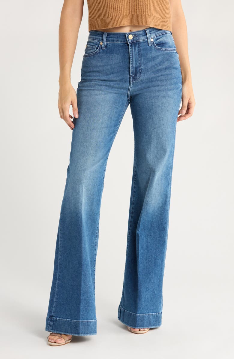 7 For All Mankind Modern Dojo Flare Leg Jeans, Main, color, 