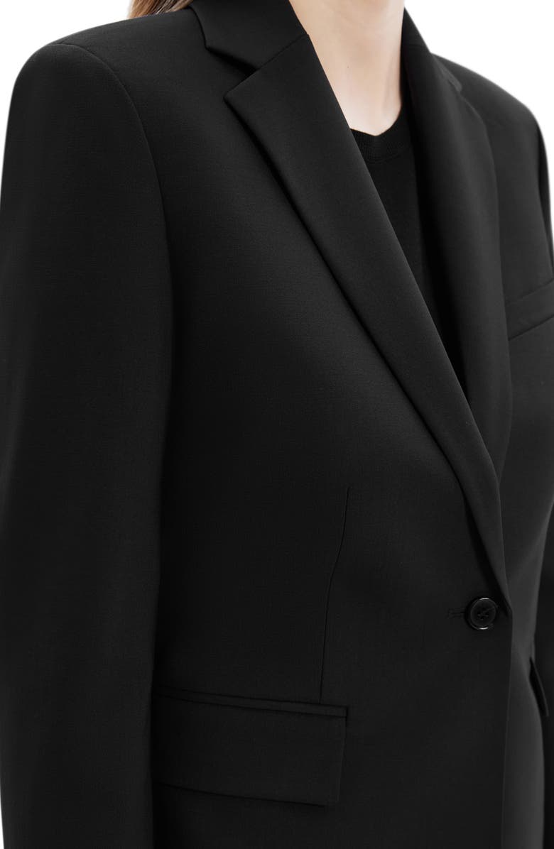 Theory Slim Fit One Button Blazer, Alternate, color, 
