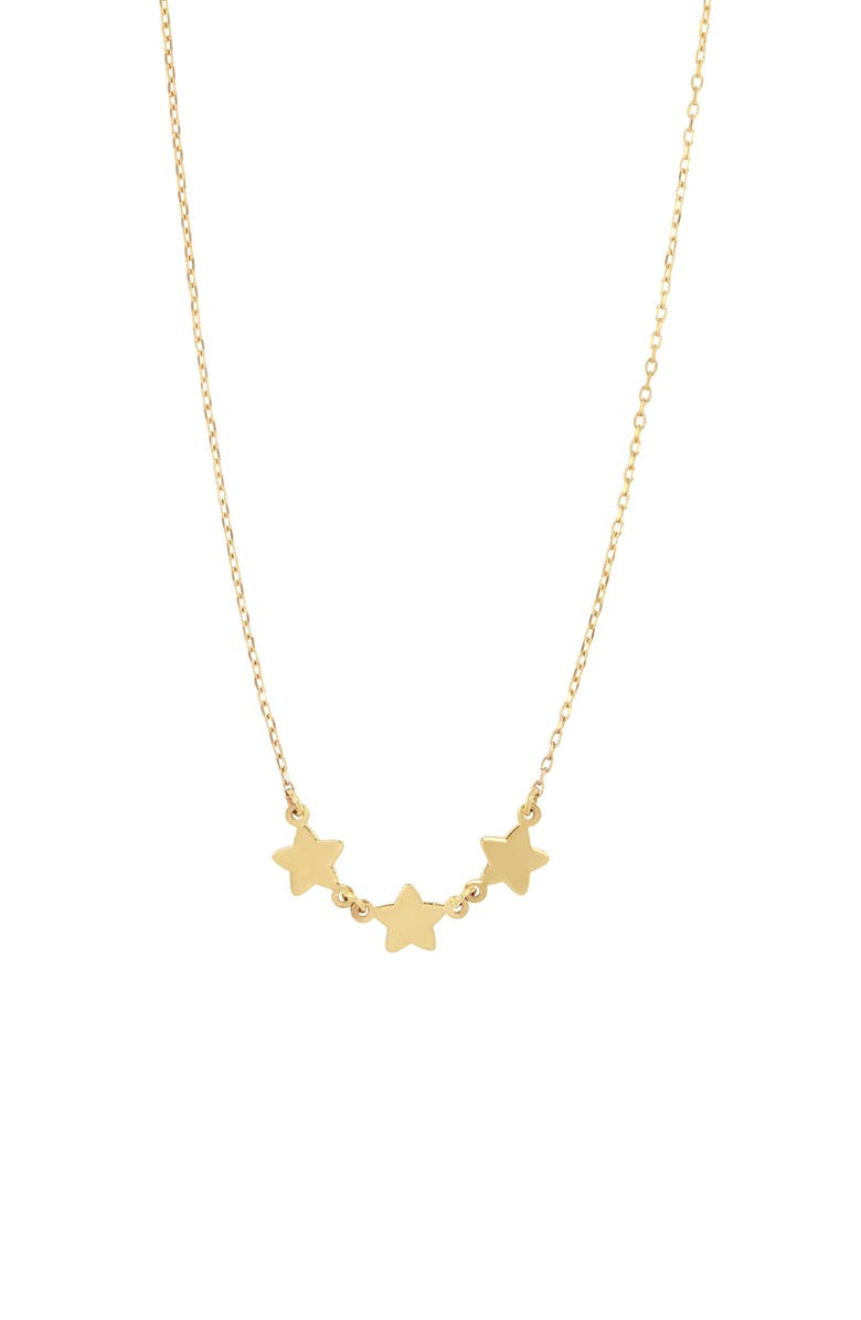 Bony Levy 14K Gold Star Charm Necklace, Main, color, 