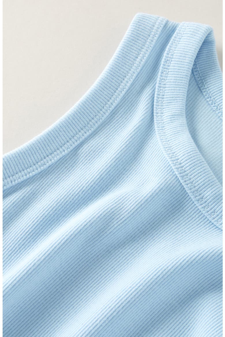 Kids' Easy Rib Tank, Alternate, color, BLUE FALLS