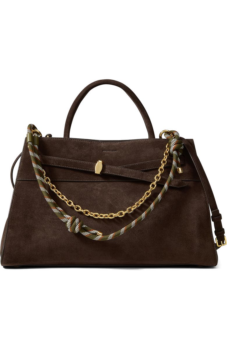 Veronica Beard Paracord & Chain Bag Strap, Alternate, color, Cypress Multi