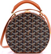 Pre-Owned Goyard Alto Hatbox Bag Coated Canvas
