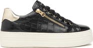 NeroGiardini Side Zip Platform Sneaker