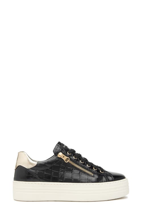 Nerogiardini Side Zip Platform Sneaker In Black
