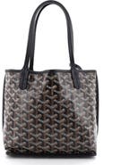 Pre-Owned Goyard Anjou Reversible Tote Coated Canvas Mini