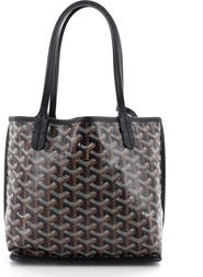 Pre-Owned Goyard Anjou Reversible Tote Coated Canvas Mini