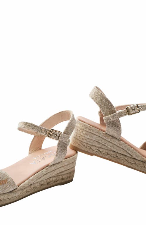 Viscata Farella Canvas Espadrille Sandal Wedges