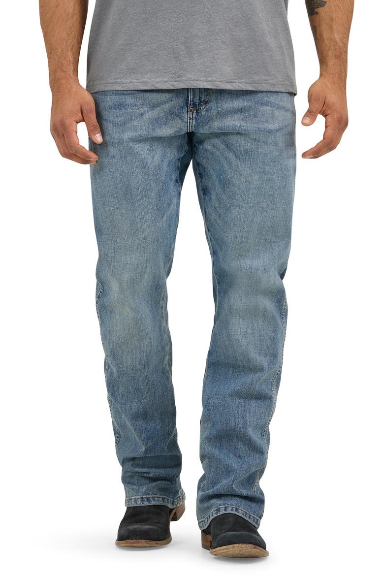 Retro Relaxed Bootcut Jeans, Main, color, GREELEY