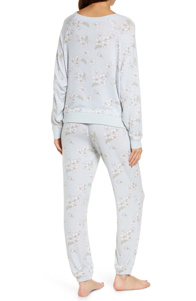 Honeydew Star Seeker Brushed Jersey Pajamas, Alternate, color, Forever Floral