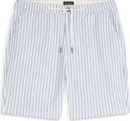 Scotch & Soda Stretch Cotton & Linen Bermuda Shorts