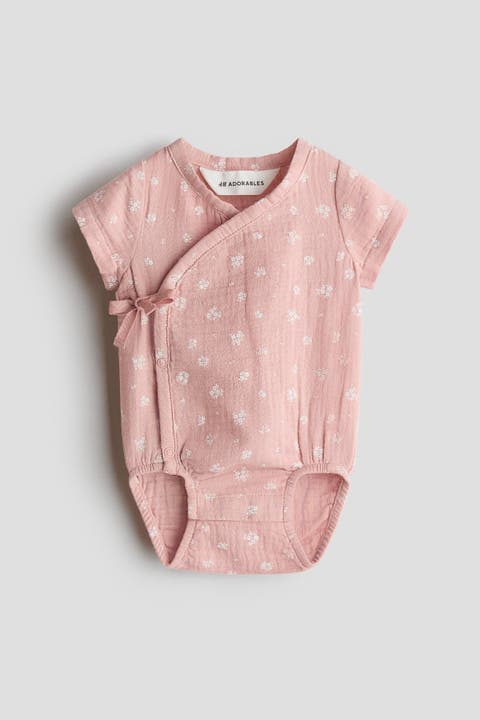 Cotton Muslin Bodysuit