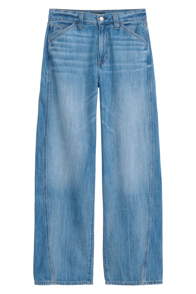 Ella Arc High Waist Wide Leg Jeans, Alternate, color, SAPPORO WASH