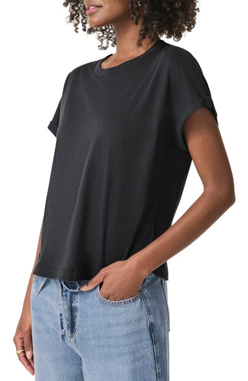 Splendid Knit T-shirt In Lead