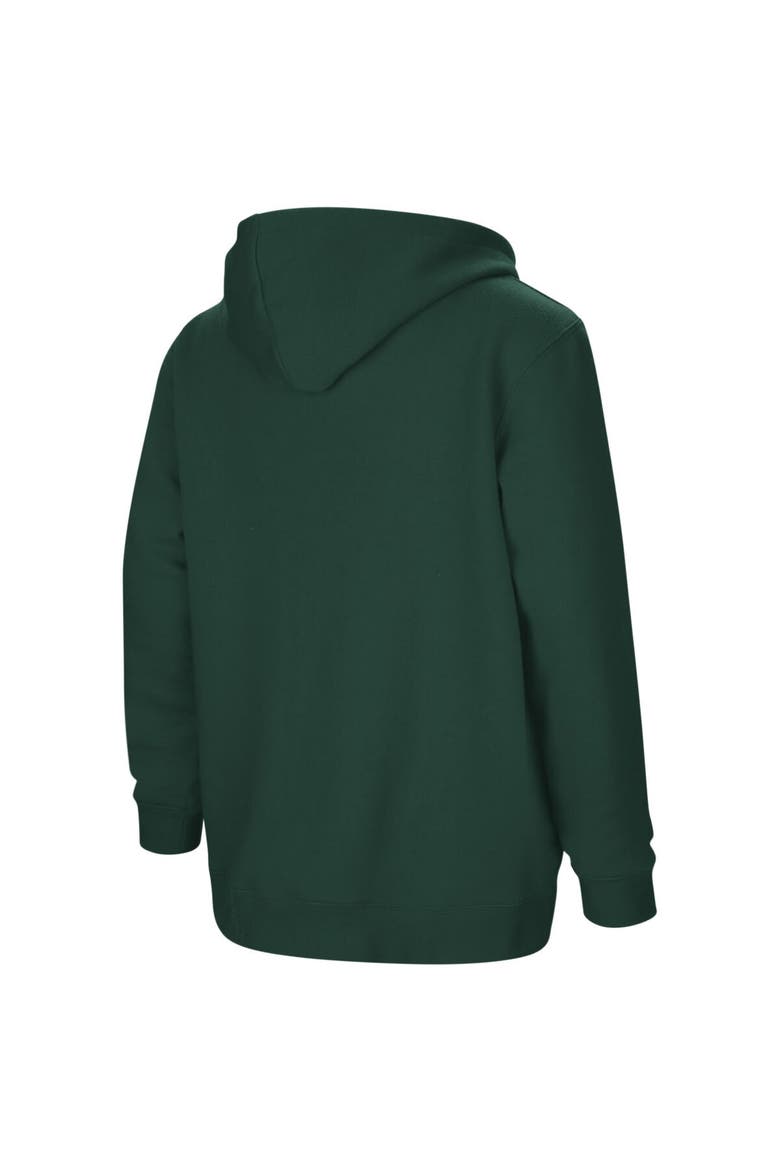 Youth Colosseum Green Michigan State Spartans 2-Hit Team Pullover Hoodie, Alternate, color, Green