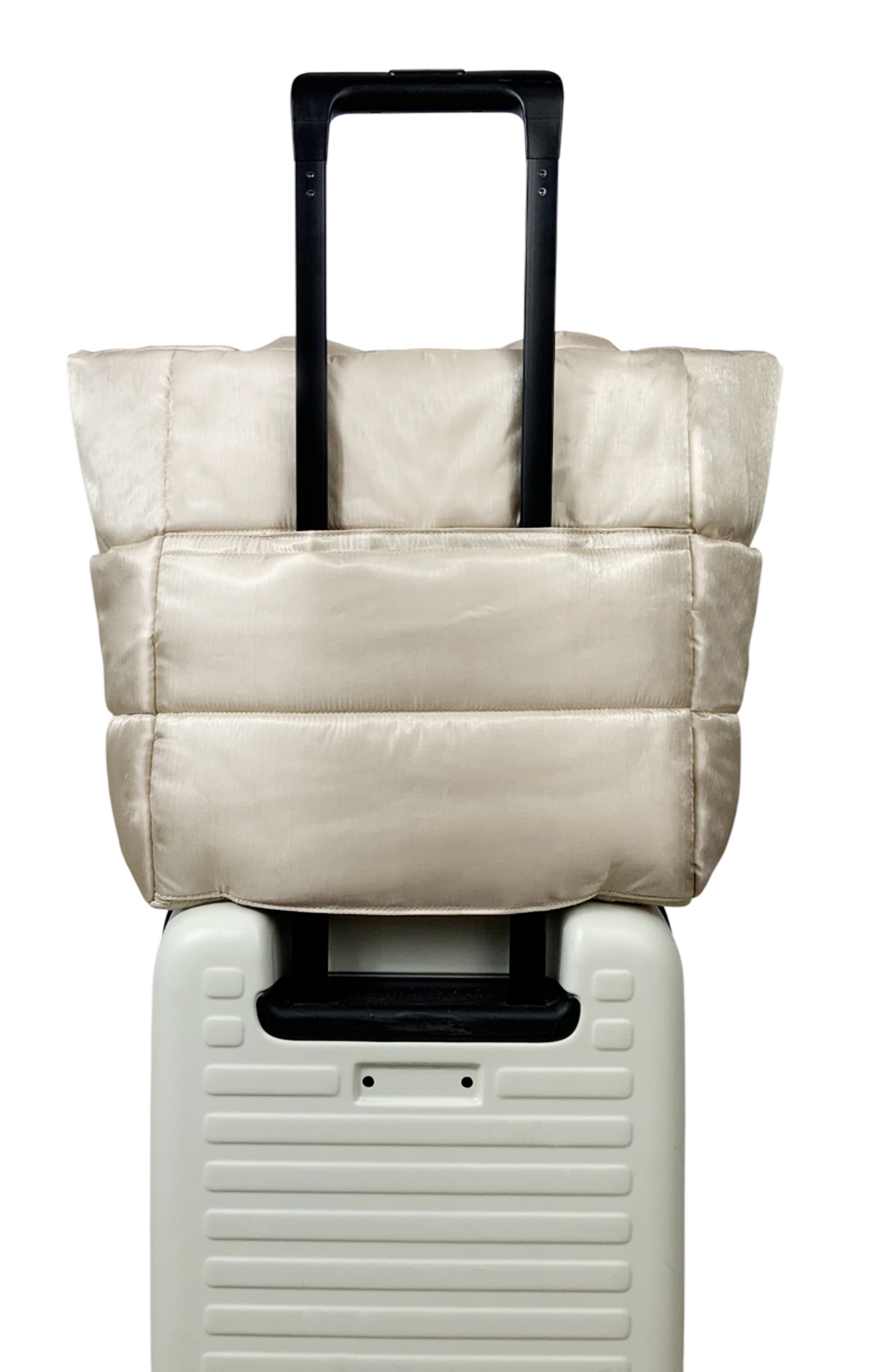Thacker Quinn Shimmer Tote, Alternate, color, Sandy Glow