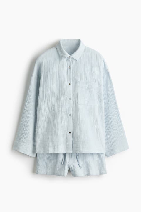 Pyjama Shirt And Shorts