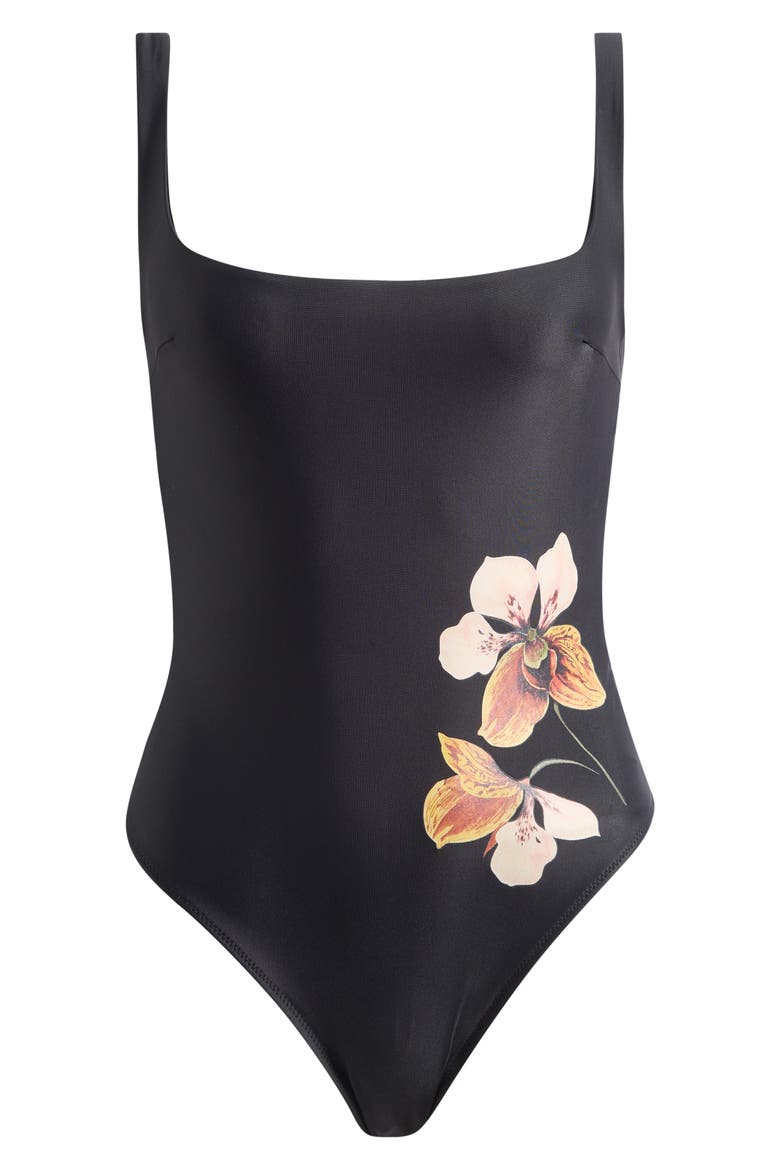 Wailea One Piece Swimsuit, Main, color, PAINTED ORCHID PLACEMENT