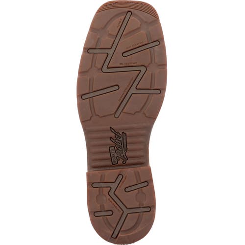Durango Patriotic Steel Toe Work Boot In Brown