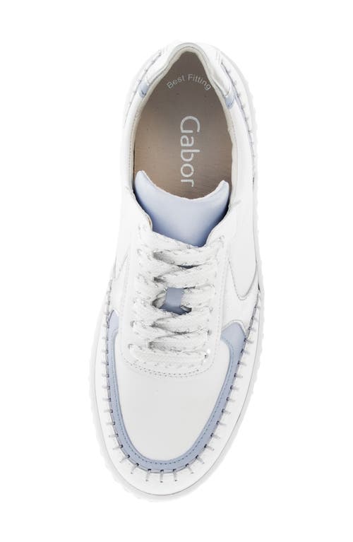 Gabor 63.204 Platform Sneaker In White