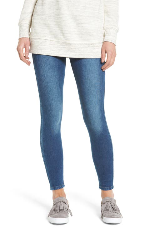'Lyssentials Toothpick Denim Leggings