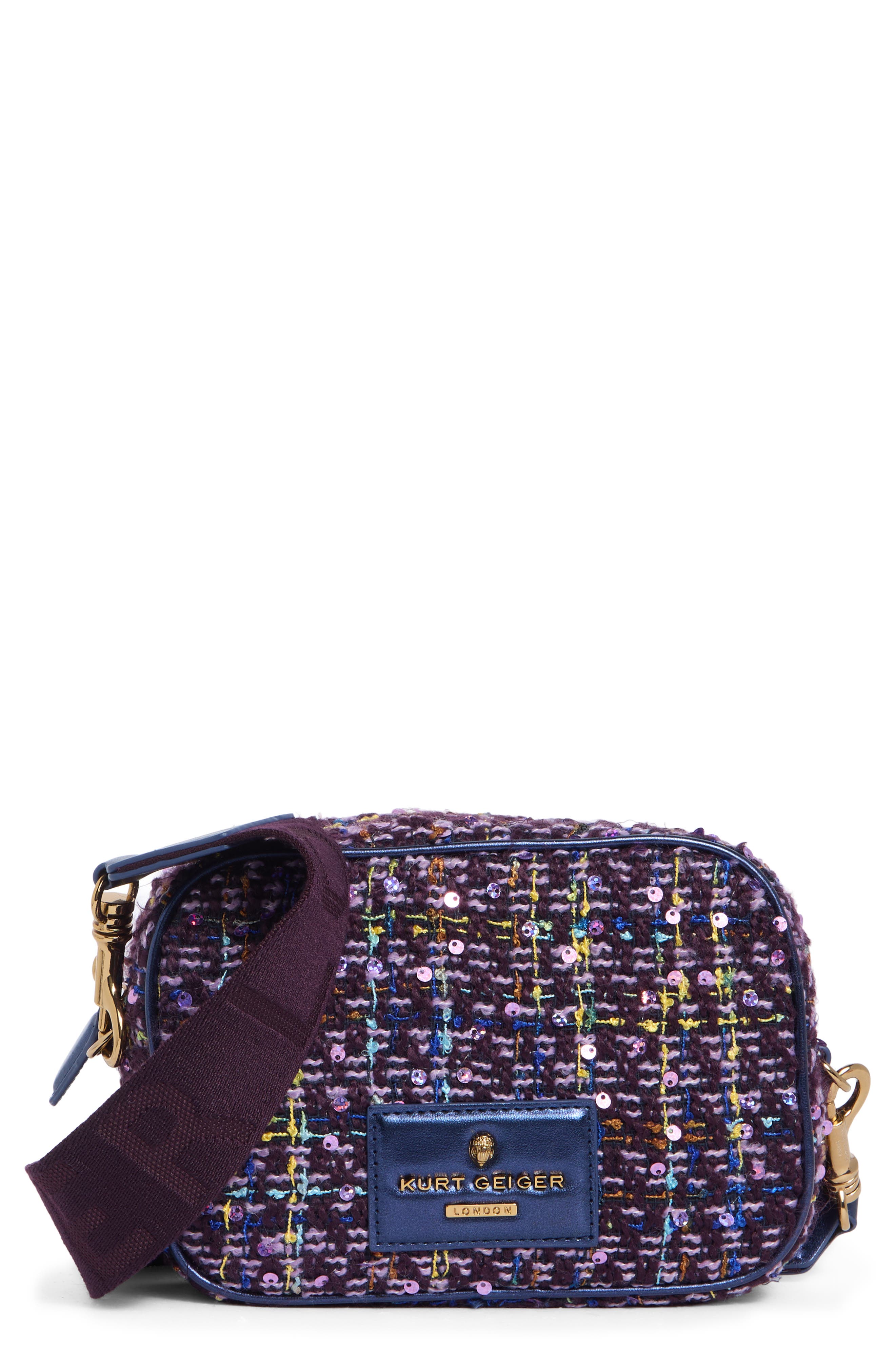 Chiswick Sequin Tweed Camera Bag