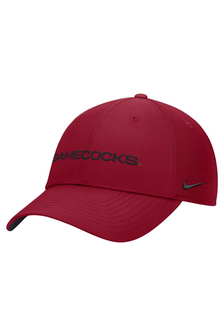 Men's Nike Garnet South Carolina Gamecocks 2026 On-Field AeroBill SwooshFlex Dri-FIT Hat, Main, color, Garnet