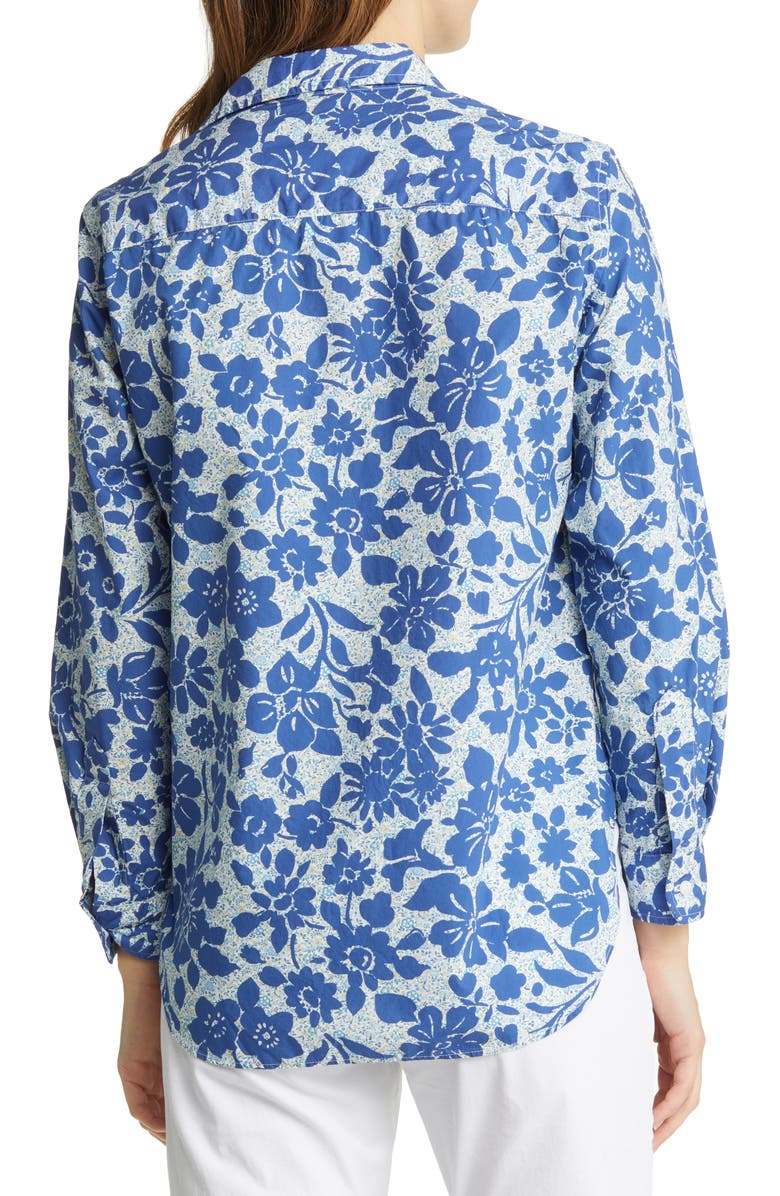 Frank & Eileen Frank Floral Print Cotton Button-Up Shirt, Alternate, color,