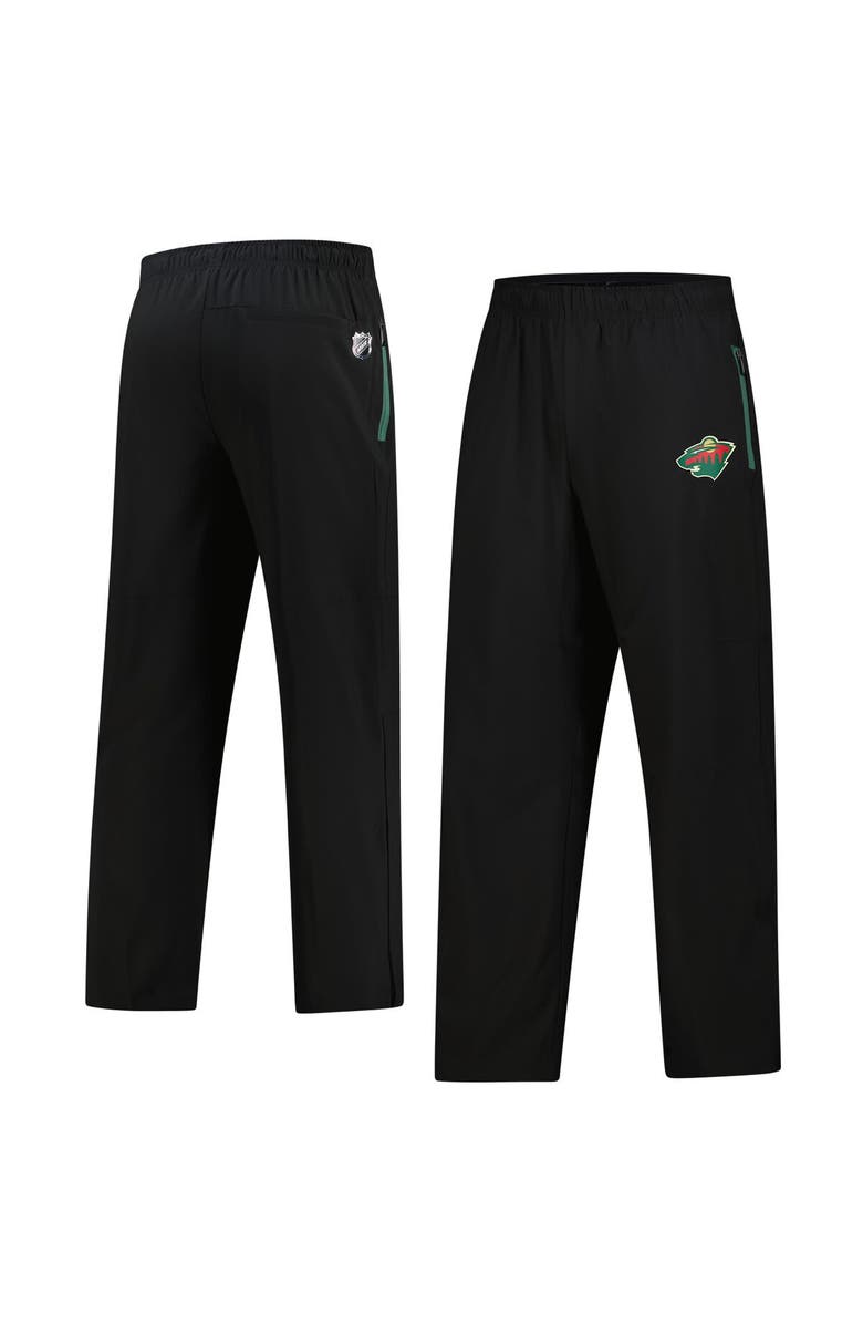 FANATICS Men's Fanatics Black Minnesota Wild Authentic Pro Rink Pants, Main, color, 