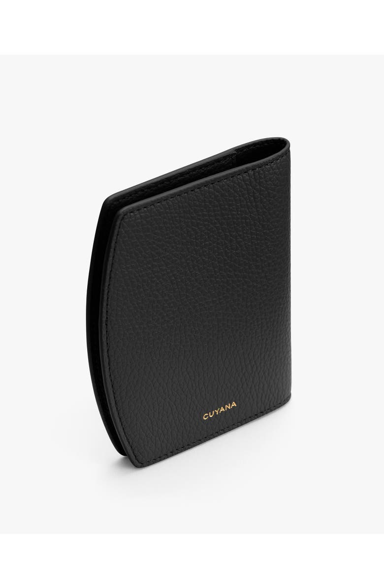 Cuyana Passport Cover, Alternate, color, Black