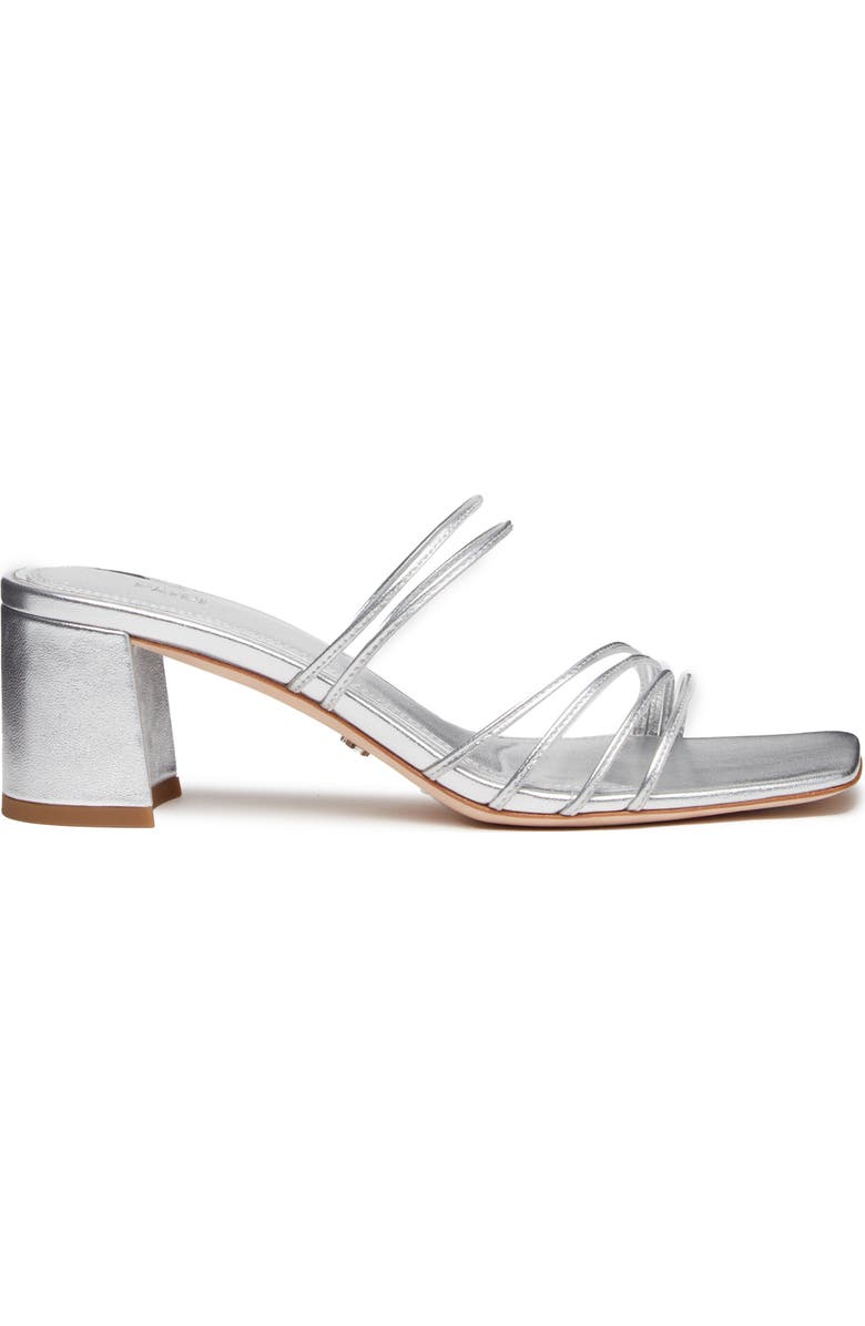 PAIGE Esme Slide Sandal, Alternate, color, Silver