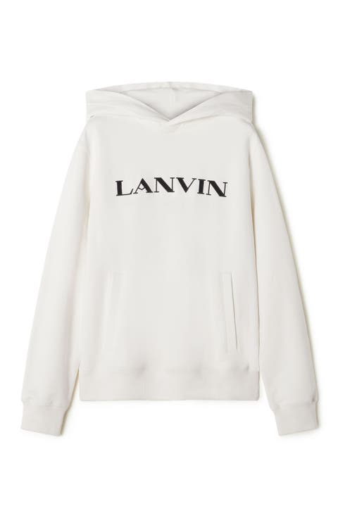 Embroidered Cotton Hoodie