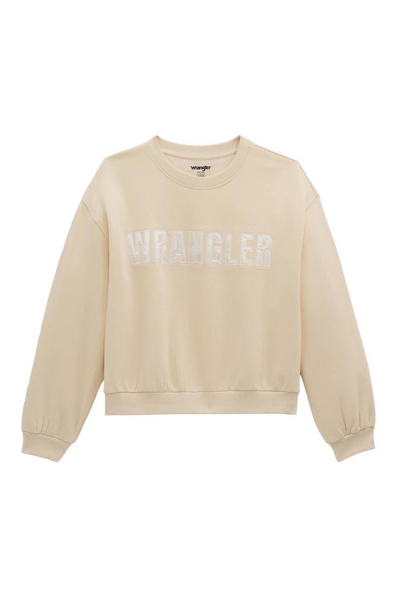 Graphic Crewneck Sweatshirt, Alternate, color, WHITECAP GRAY