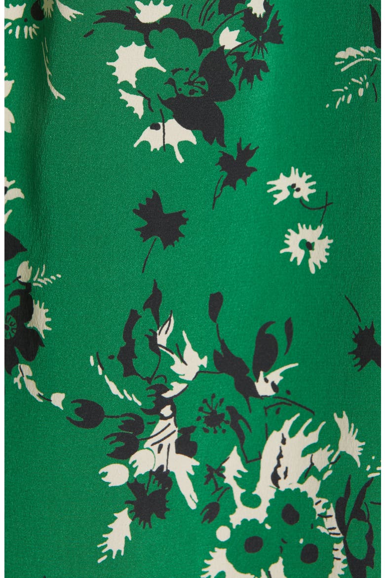 Carmine Ruched Sleeve Blouse, Alternate, color, GREEN MULTI