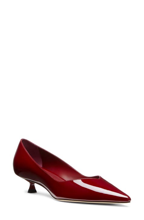 Women s Red Low Kitten Heels Nordstrom