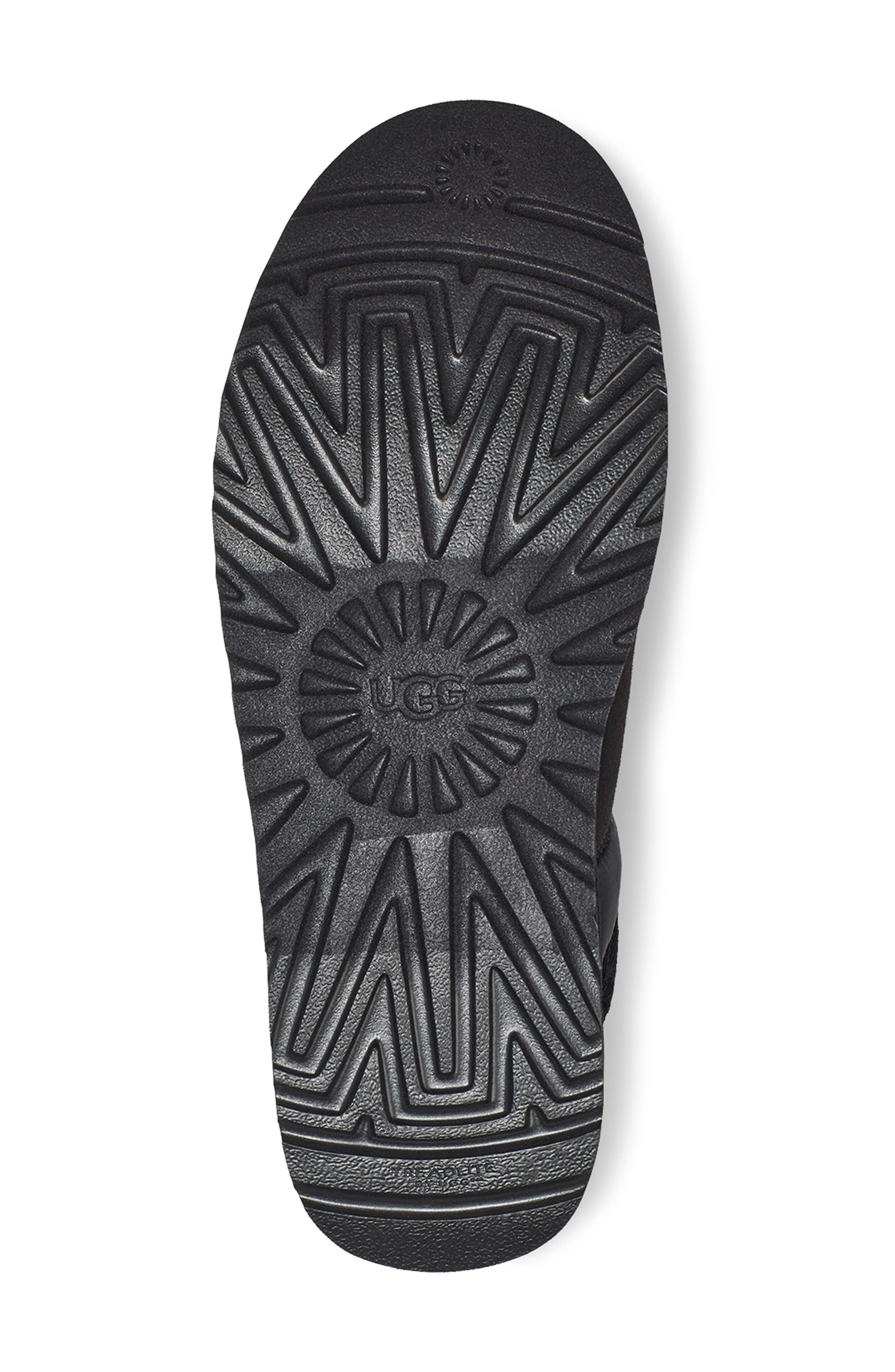 UGG<sup>®</sup> Dune Genuine Shearling Lined Scuff Slipper, Alternate, color, 