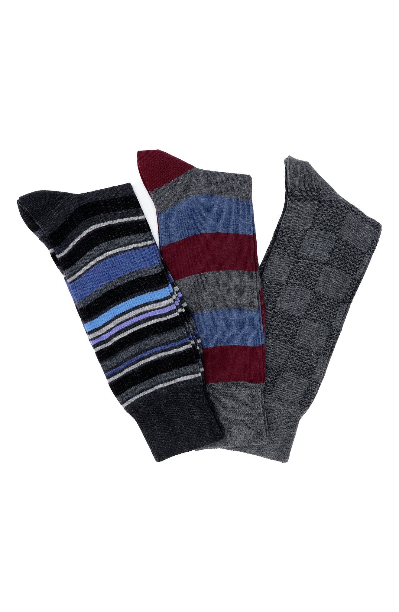 Dress Crew Socks - Pack of 3