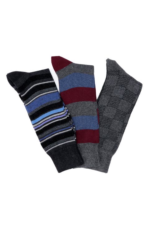 Dress Crew Socks - Pack of 3