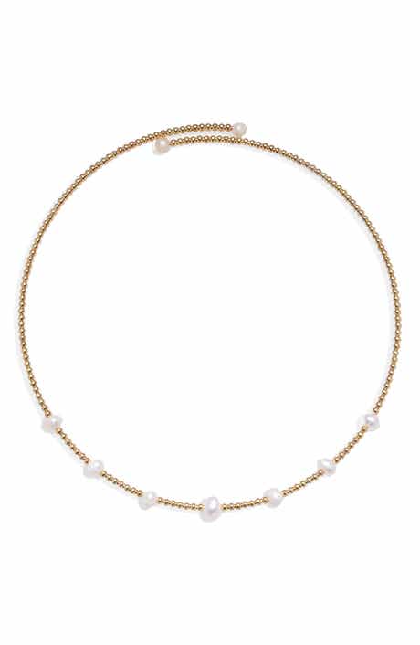 Helena Freshwater Pearl Collar Necklace