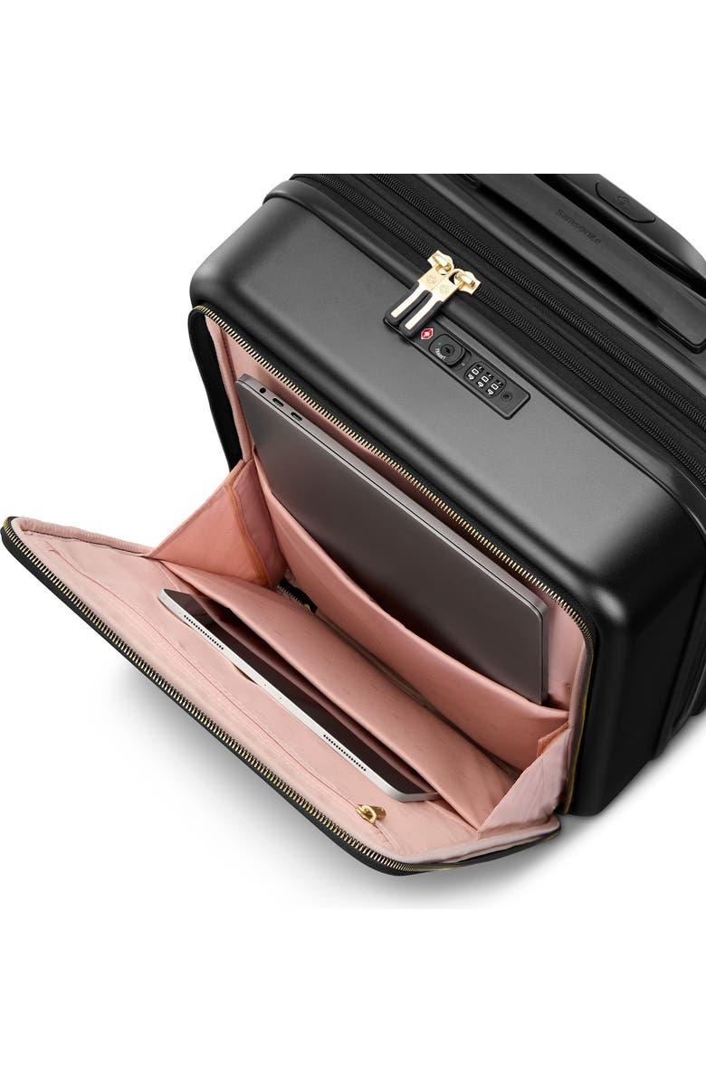 Samsonite Mobile Solution 2 Expandable Carry-On Spinner, Alternate, color, Black